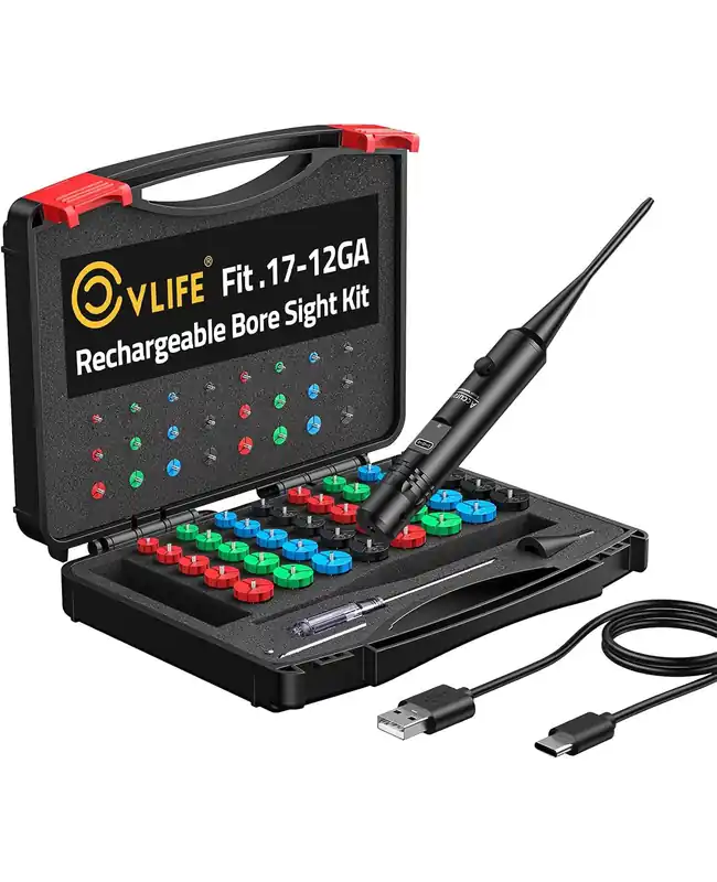CVLIFE Laser Bore Sight Kit for 0.17 to 12GA Guns