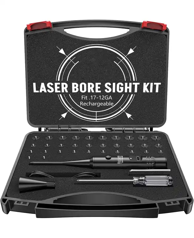 CVLIFE Rechargeable Red/Green Laser Bore Sight Kit