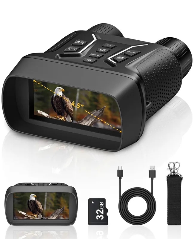 CVLIFE JackalHowl 4.5″ Large Screen Night Vision Binoculars