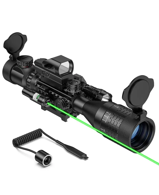 CVLIFE JackalHowl 4-16X50 AO Rifle Scope Combo