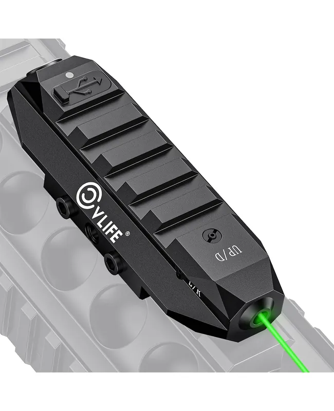 CVLIFE Picatinny Green/Red Laser Sight for Rifle