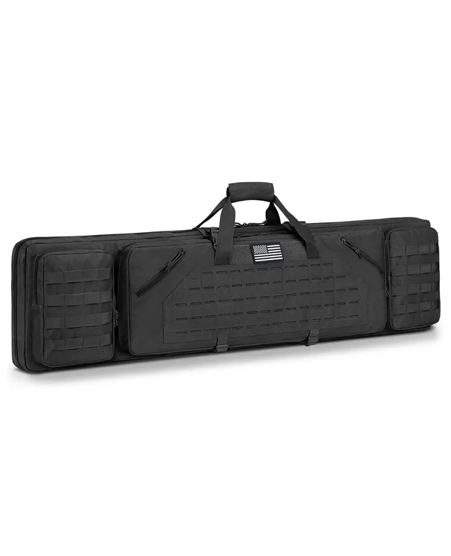 CVLIFE 46″ Soft Rifle Case Tactical Double Long Gun Bag