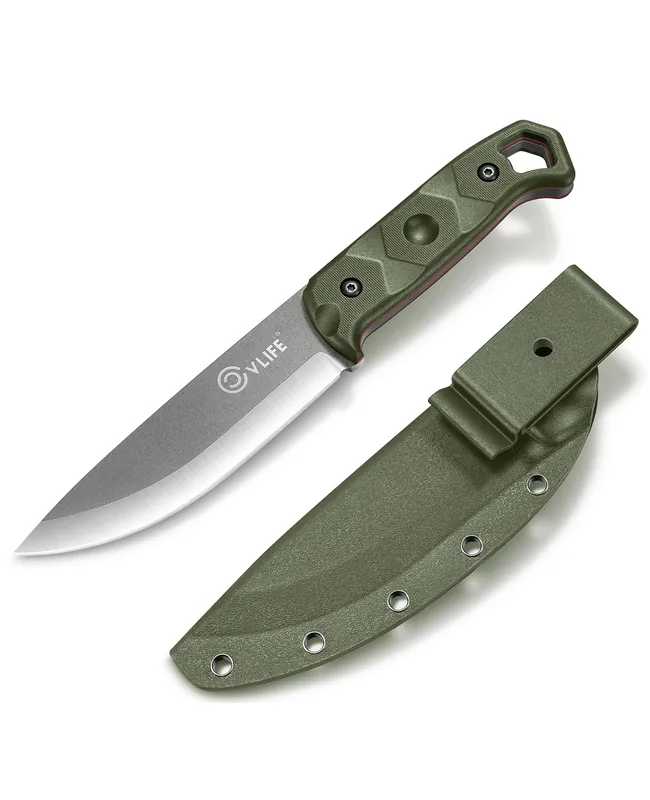 CVLIFE Full Tang Fixed Blade Knife with Sheath