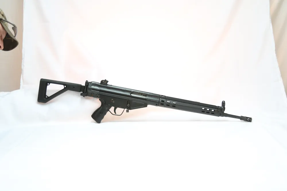 H&K 91, Panzer G3 12ga. Adjustable Length Side Fold Stock