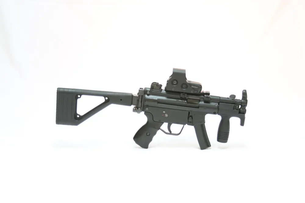H&K MP5K, SP5K, SP89 and Zenith Firearms Z-5P and Z-5K Adjustable Length Side Fold Stock