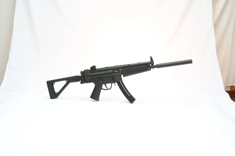 H&K GSG-5 Adjustable Length Side Fold Stock