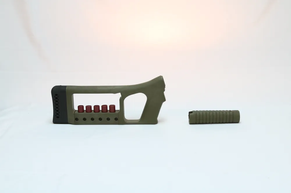 Remington 870 Mark 6 Green Stock and Forend