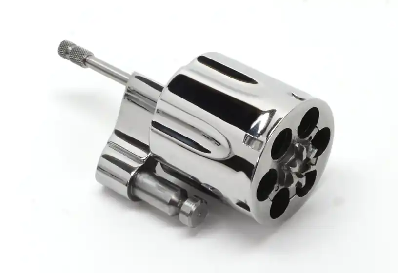 Colt Python Cylinder Assembly. Bright Stainless. DOM 1988. Excellent