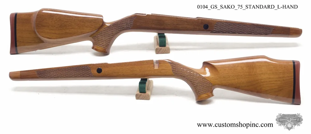 Sako Factory Original ‘SAKO 75‘ Rifle Stock For Standard Calibers. Left Handed. Excellent Condition