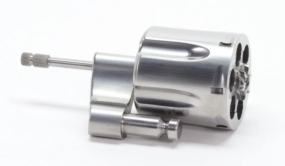Colt Python .357 Mag Cylinder Assembly. Satin Stainless. DOM 1994. Like New