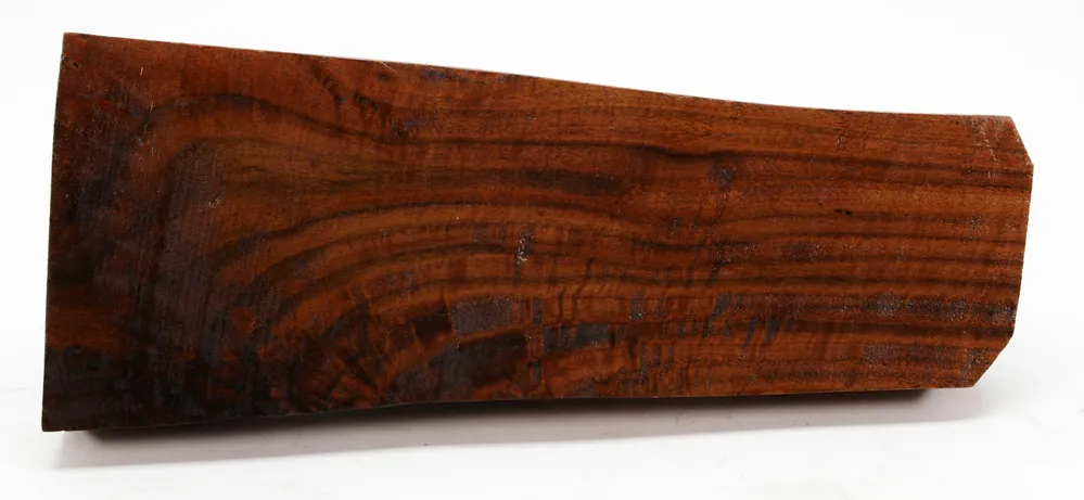 Fiddle-Back American Walnut Butt Stock Blank For Rifle Or Shotgun