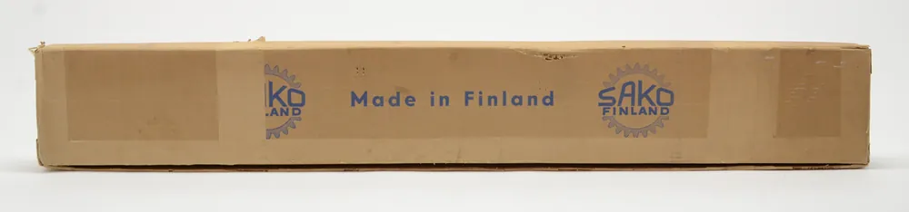 Sako Forester L579 Firearms International Vintage Box. Good Used Condition..