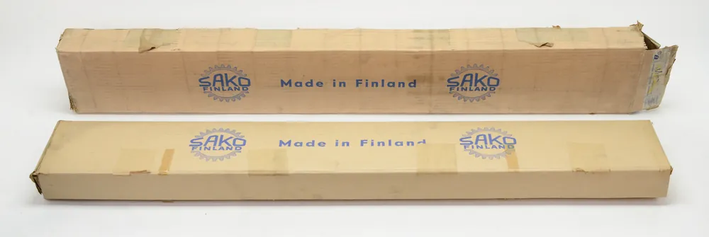 Sako Original Vixen Deluxe Shipping Box And Interior Box With Cardboard And Wood Block Braces