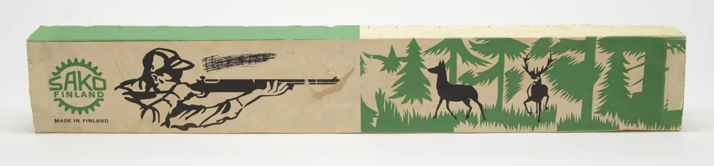 Sako M72 Rifle Garcia Import Vintage Box. Good Used Condition..