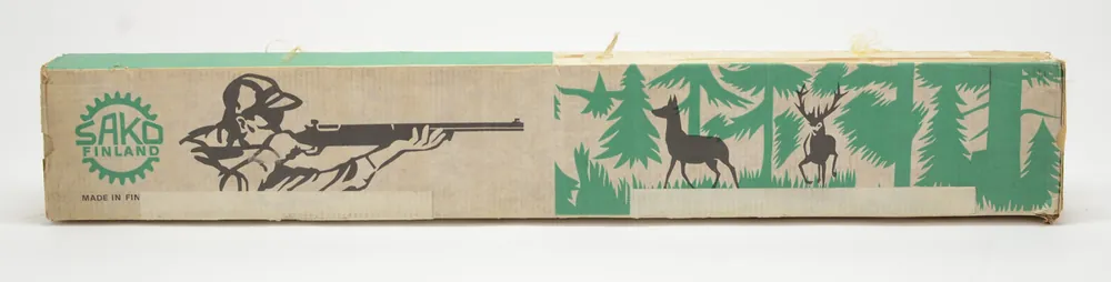 Sako Finnbear L61R Rifle Pre-Import Vintage Box. Good Used Condition..