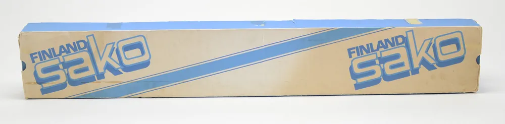 Sako Universal Label For Stoeger Import Rifles. Later Imports. Vintage Box. Good Used Condition..