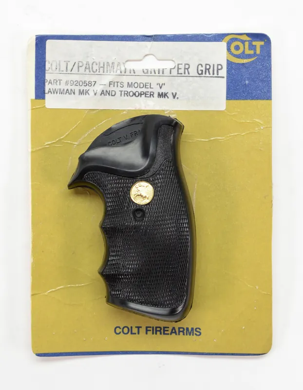 PACHMAYR GRIPS SIGNATURE SERIES, COLT V FRAME, NEW OLD STOCK, EXCELLENT CONDITION