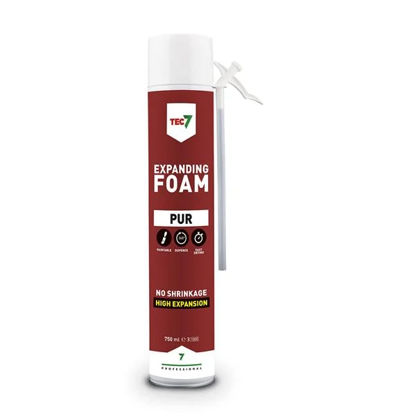 TEC7PUR7 Expanding Foam B2 F/Rated Hand Grade B2 Fire Retardant Expanding Foam