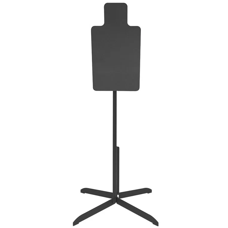 Action Target Heavy Duty Steel Torso Practice Target with 3′ Stand