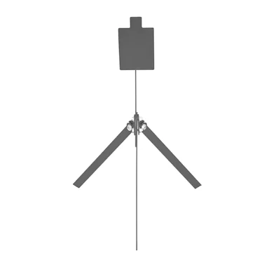 Action Target PT Practice Target, 8″ x 12″ Rectangle, Heavy Duty AR550 Steel