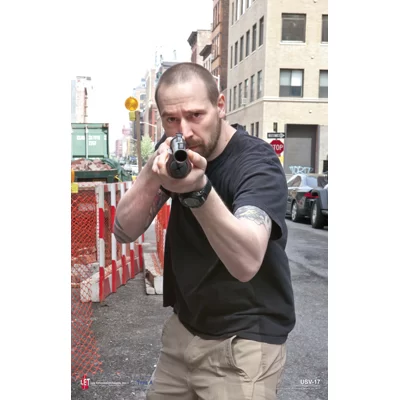 Action Target Urban Street Violence Situational Photo Target, Version 17