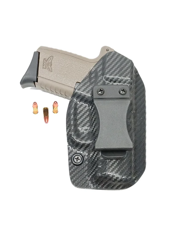 Aggressive Concealment Appendix Carry IWB Kydex Holster SCCY CPX2 Gen 3 with rail