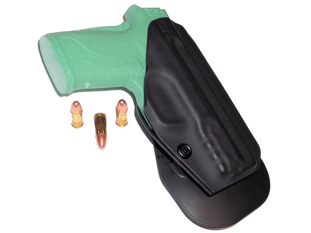Aggressive Concealment MPSP9OWB OWB Kydex Paddle Holster Smith & Wesson M&P Shield Plus 3.1″