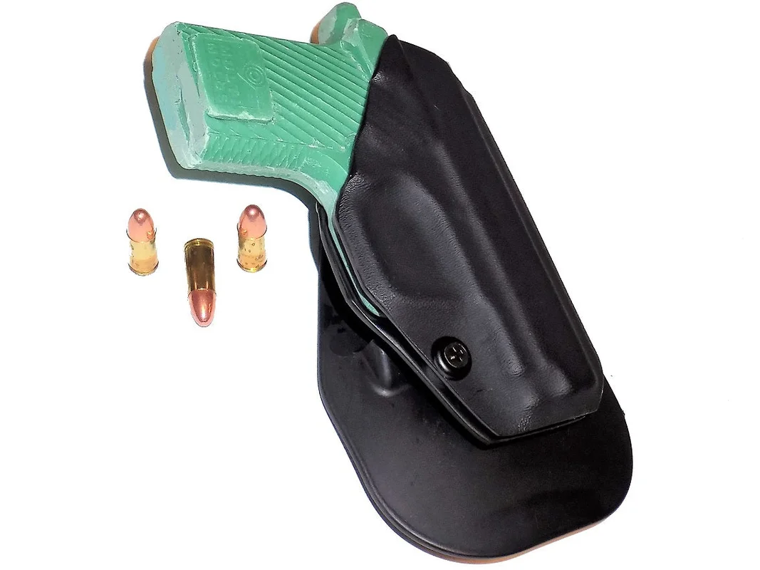 Aggressive Concealment SA9119OWB OWB Kydex Paddle Holster Springfield 911 9mm