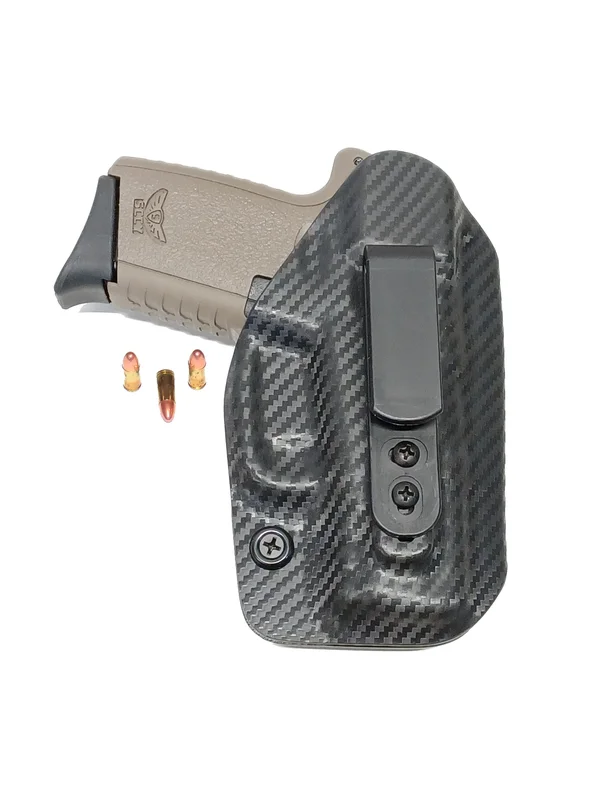 Aggressive Concealment Tuckable Inside IWB Kydex Holster SCCY Cpx2 gen 3 with rail