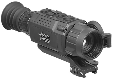 AGM Global Vision 314218550203R921 Rattler V2 19-256 Thermal Black 2.5-20x 19mm Multi Reticle, Digital 1x/2x/4x/8x Zoom 256×192, 50 Hz Resolution
