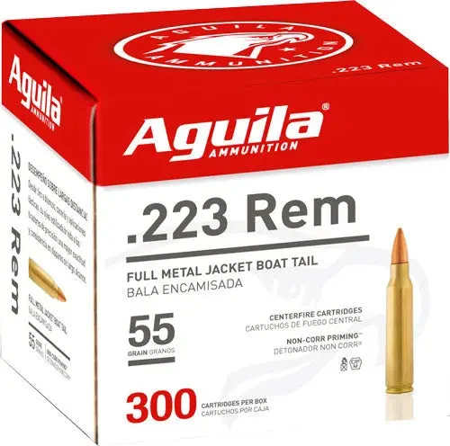 AGUILA 223 REM 55GR FMJ 300RD