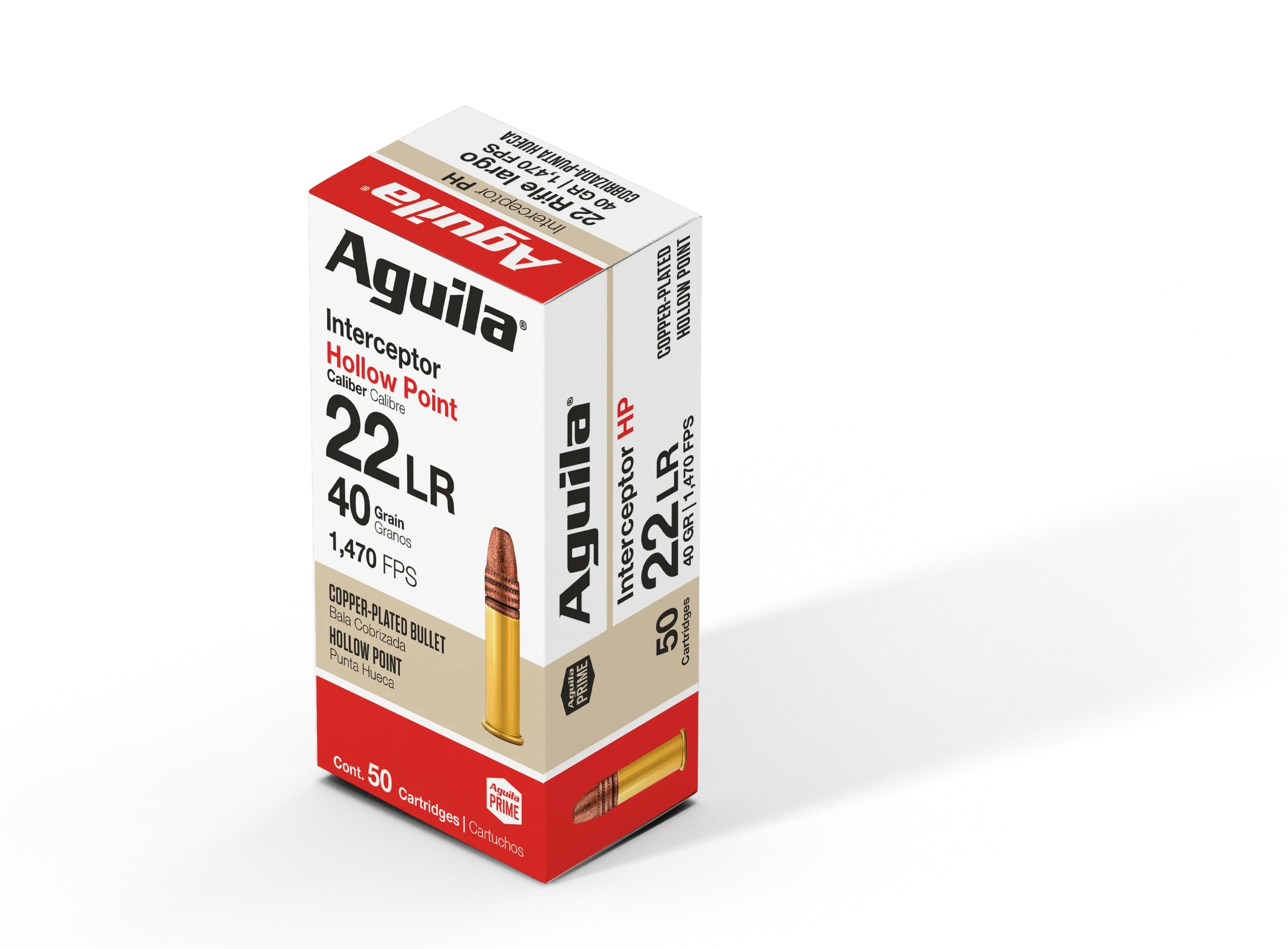 Aguila Ammunition Rimfire Interceptor 22LR 40Gr Hollow Point