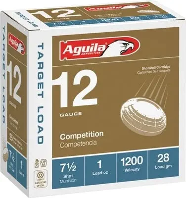 AGUILA SHOTSHELL 12GA 2.75" 1OZ #7.5 250RD CASE