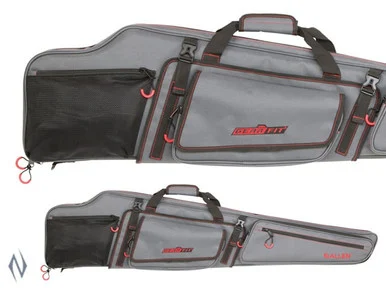 ALLEN GEAR FIT DAKOTA RIFLE CASE GREY / RED 48"