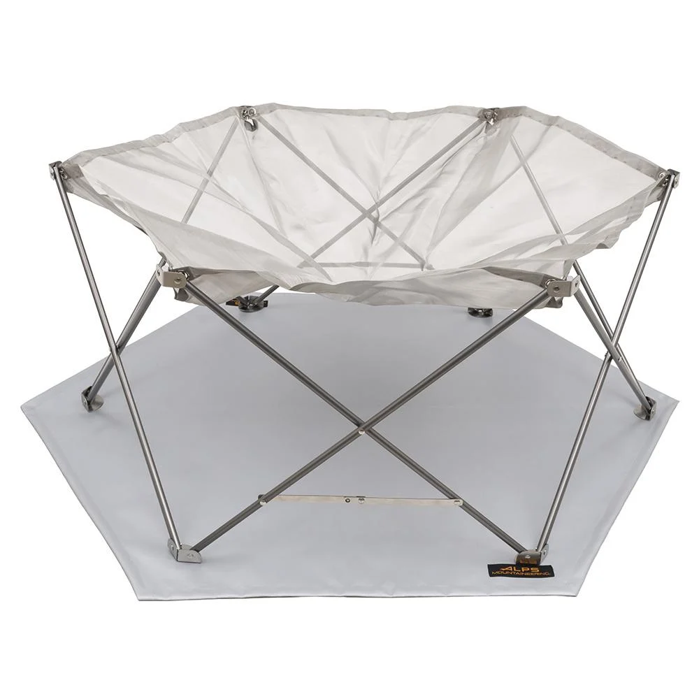 Alps Mountaineering Gaze Portable Fire Pit Lightweight Aluminum and Stainless Steel