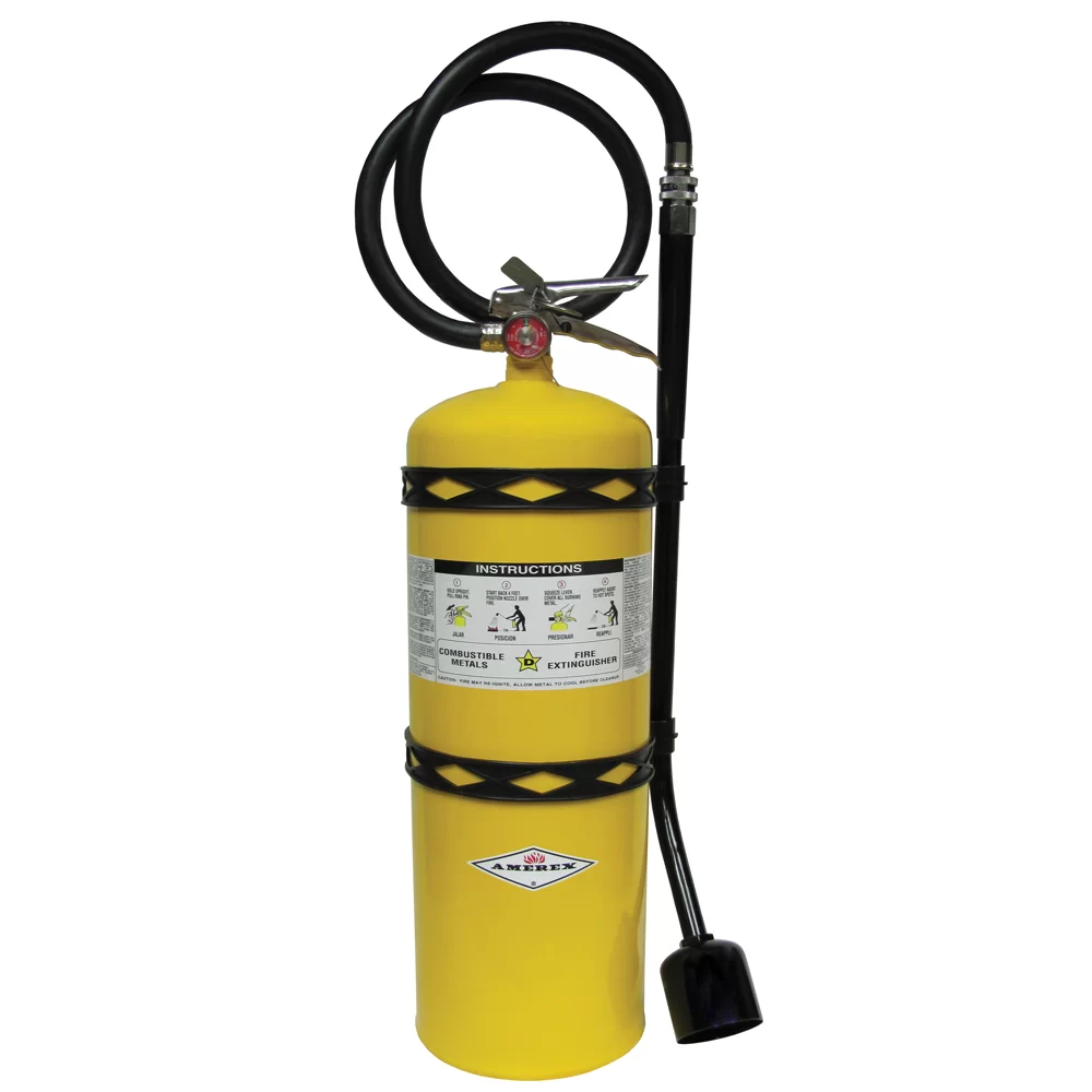 Amerex Class D Dry Powder Extinguisher w/ Wall Bracket