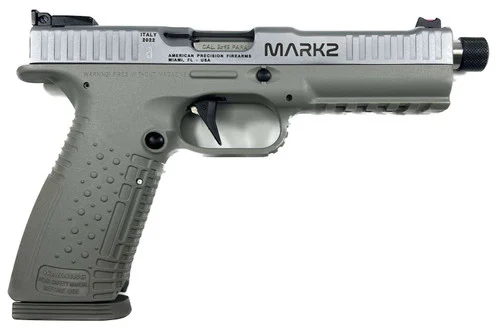 American Precision Strike ONE II 9mm, 5.5" Barrel, Silver, 17rd Demo Floor Model