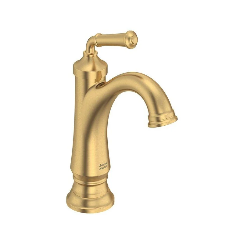 American Standard Delancey Single Handle Monoblock Bathroom Sink Faucet in Brushed Cool Sunrise | Ferguson