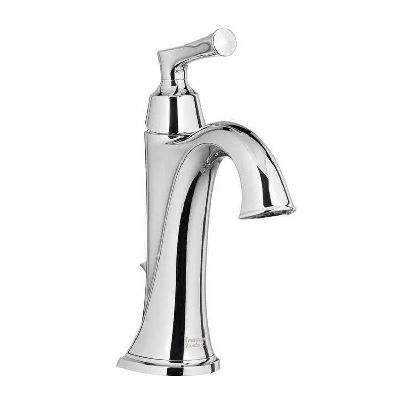 American Standard Estate Single Handle Monoblock Bathroom Sink Faucet in Polished Chrome | Ferguson