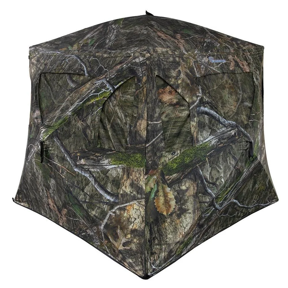 Ameristep Brickhouse Wide Bottom Hub Blind Mossy Oak Country DNA XL