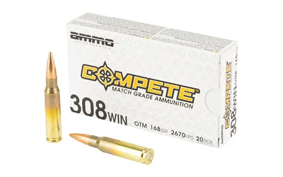 AMMO INC 308WIN 168GR OTM 20RD