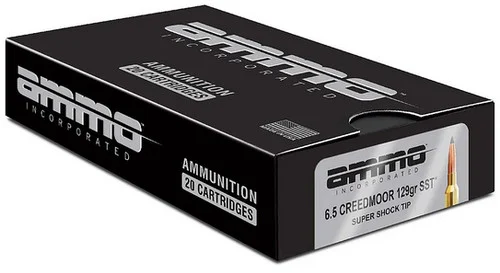 Ammo Inc Signature 6.5 Creedmoor, 129gr, SST, 20Bx