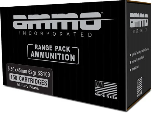 Ammo Inc Signature SS109 5.56x45mm NATO 62 gr FMJ ammo