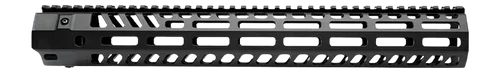 Angstadt Arms Suppressor Series Handguard, 14.8" Long, 1.7" Inner Diameter, M-LOK, Fits AR-15, Anodized Finish, Black