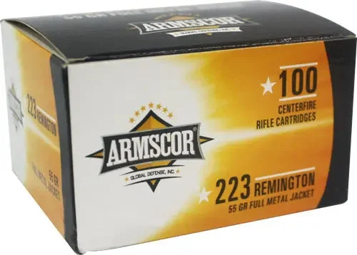 ARMSCOR 223 REM 55GR FMJ 1200RD CASE