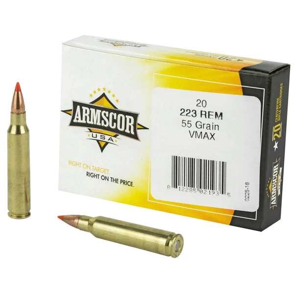 ARMSCOR 223REM 55GR VMAX 20RD