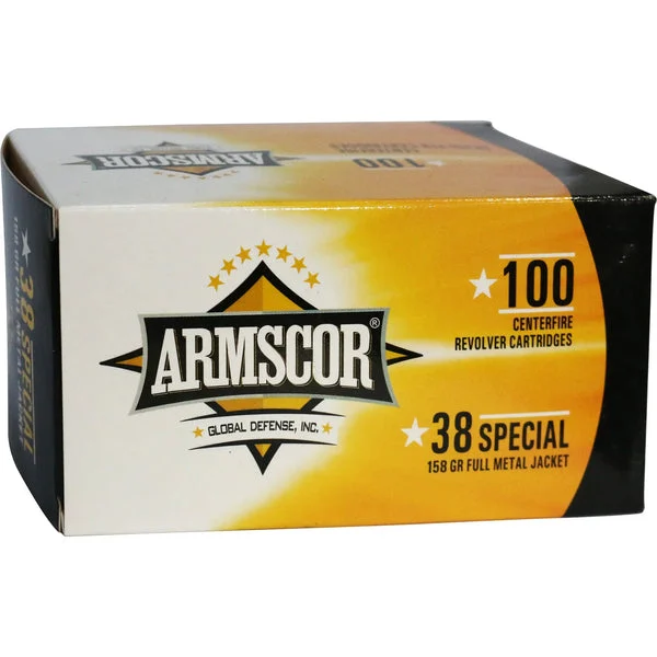 ARMSCOR 38SPL 158GR FMJ 100RD