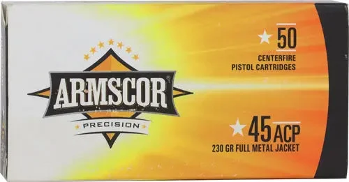 ARMSCOR 45 ACP 230GR FMJ 50RD