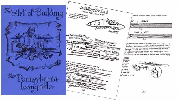 Art of Building the Pennsylvania Longrifle,an illustrated instruction manual,by Dixon, Ehrig, and Miller