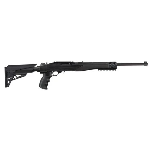 ATI Outdoors B2101216 Strikeforce Rifle Stock Black Synthetic 6 Position Left Side Folding Adjustable TactLite for Ruger 10/22
